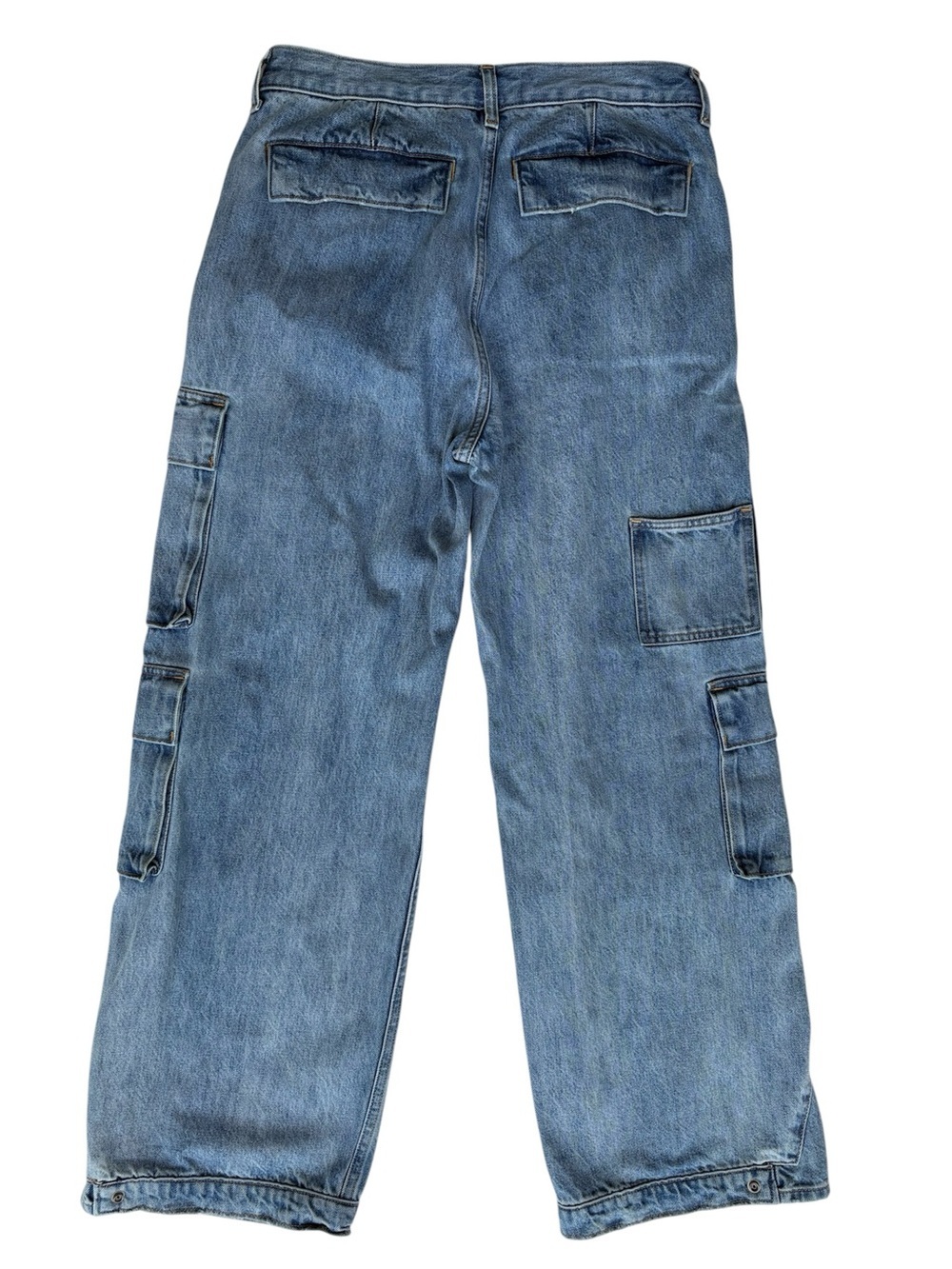 Aritzia Denim Forum 100% cotton The 90s Millie Hi-Rise Cargo jeans women's 29 - Picture 3 of 11